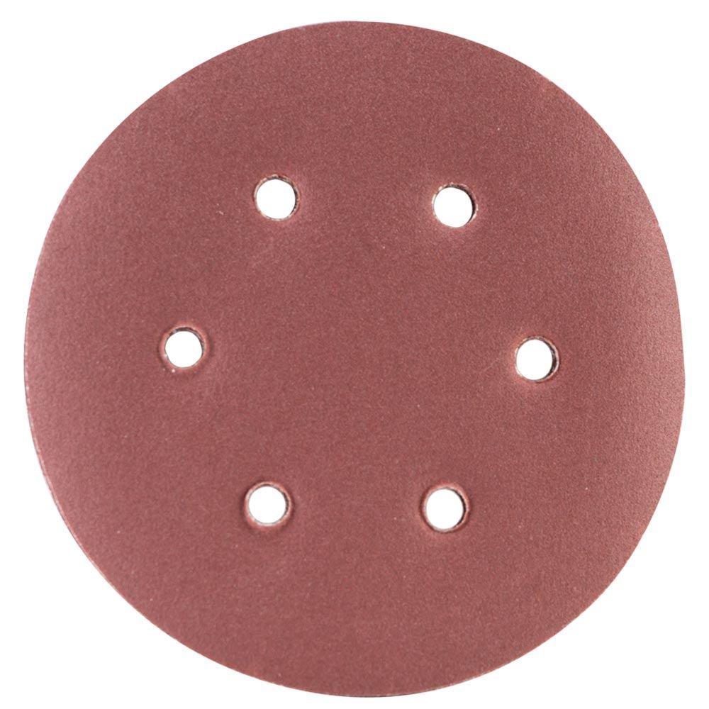 Шліфувальний круг 6 отворів Ø150 мм P180 (10 шт.) SIGMA (9122291), фото 1