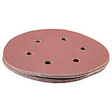 Шліфувальний круг 6 отворів Ø150 мм P180 (10 шт.) SIGMA (9122291), фото 3