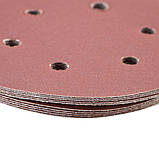 Шліфувальний круг 6 отворів Ø150 мм P180 (10 шт.) SIGMA (9122291), фото 4