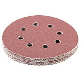 Шліфувальний круг 8 отворів Ø125мм P60 (10 шт.) SIGMA (9122641), фото 3
