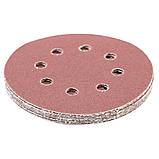 Шліфувальний круг 8 отворів Ø125мм P80 (10 шт.) SIGMA (9122651), фото 3