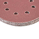 Шліфувальний круг 8 отворів Ø125мм P80 (10 шт.) SIGMA (9122651), фото 4