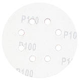 Шліфувальний круг 8 отворів Ø125мм P100 (10 шт.) SIGMA (9122661), фото 2