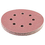Шліфувальний круг 8 отворів Ø125мм P100 (10 шт.) SIGMA (9122661), фото 3