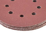 Шліфувальний круг 8 отворів Ø125мм P180 (10 шт.) SIGMA (9122691), фото 4