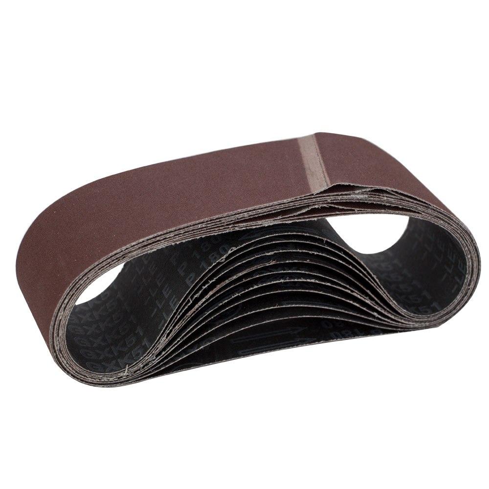 Стрічка шліфувальна нескінченна 75×533мм P180 (10 шт.) SIGMA (9152161), фото 1