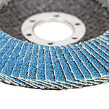 Круг пелюстковий торцевий Т29 (конічний) ZA Ø 125 мм P80 SIGMA (9173541), фото 4