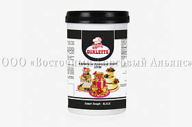 Мастика — цукрова паста Ovalette — Чорна — 1 кг