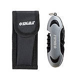 Мультиінструмент ніж 10в1 (чохол) SIGMA (4375531), фото 2