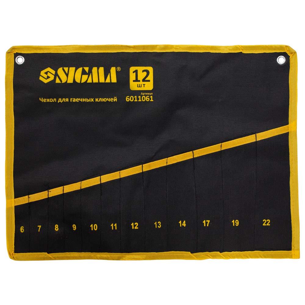 Чохол для гайкових ключів 12 шт SIGMA (6011061)