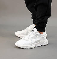 Adidas Ozweego Triple White Ozweego адідас білі кросівки жіночі та чоловічі