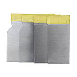 Набір шпателей без ручки (неіржавких) 50, 80, 100, 120 мм SIGMA (8321561), фото 2