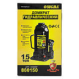 Домкрат гідравлічний пляшковий 15т H 230-460 мм SIGMA (6101151), фото 6