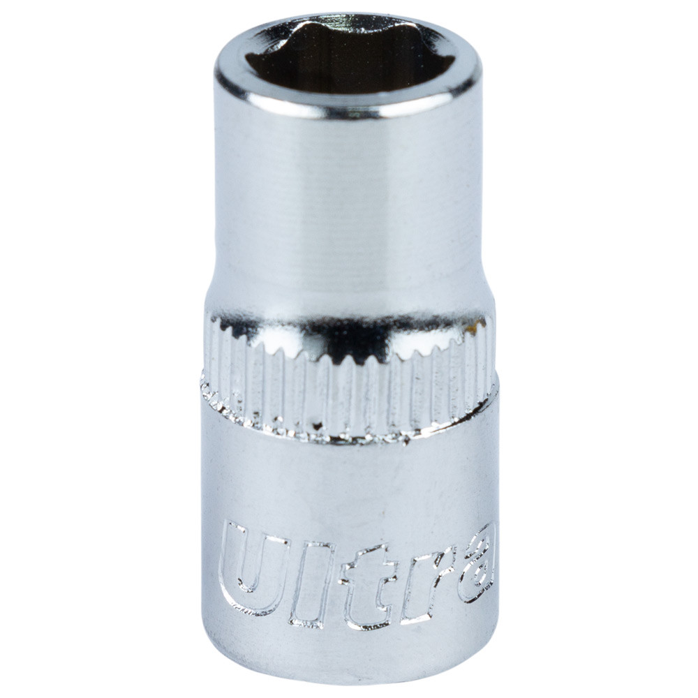 Насадка шестигранна коротка 1/4" 7 мм CrV ULTRA (6060072)