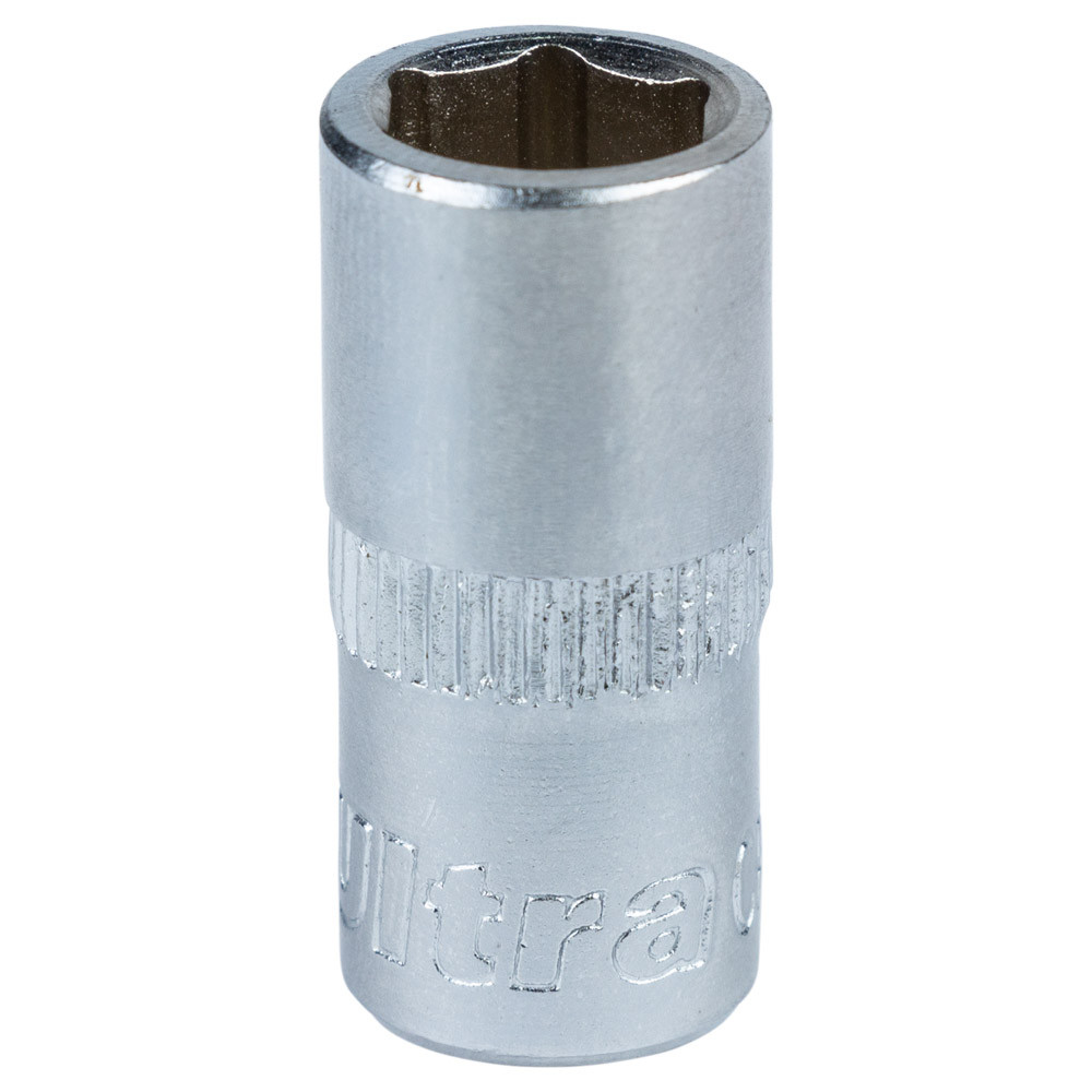 Насадка шестигранна коротка 1/4" 8 мм CrV ULTRA (6060082)