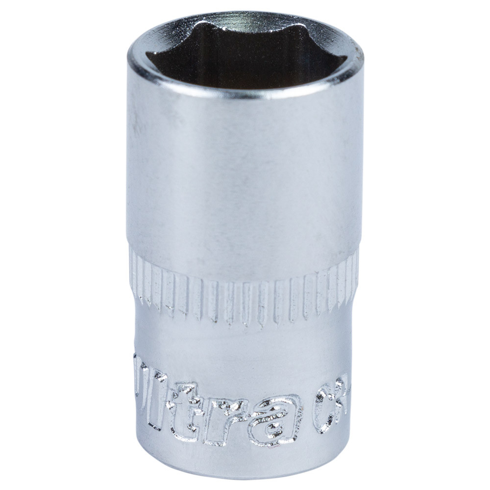 Насадка шестигранна коротка 1/4" 10 мм CrV ULTRA (6060102)