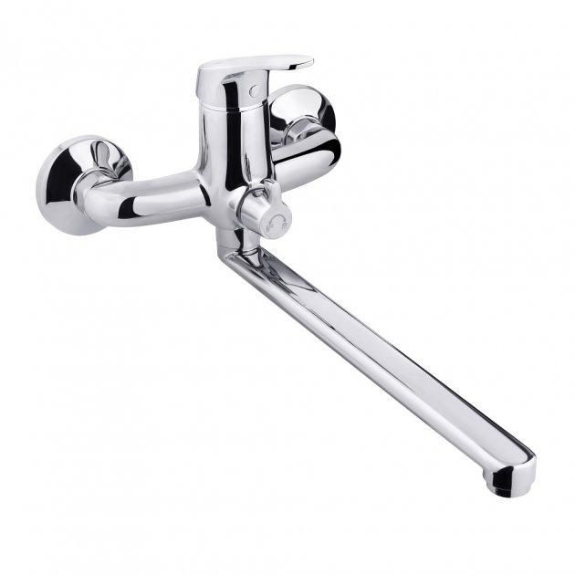 Змішувач для ванни довгий гусак Perla Sam (PBZ6609), фото 1