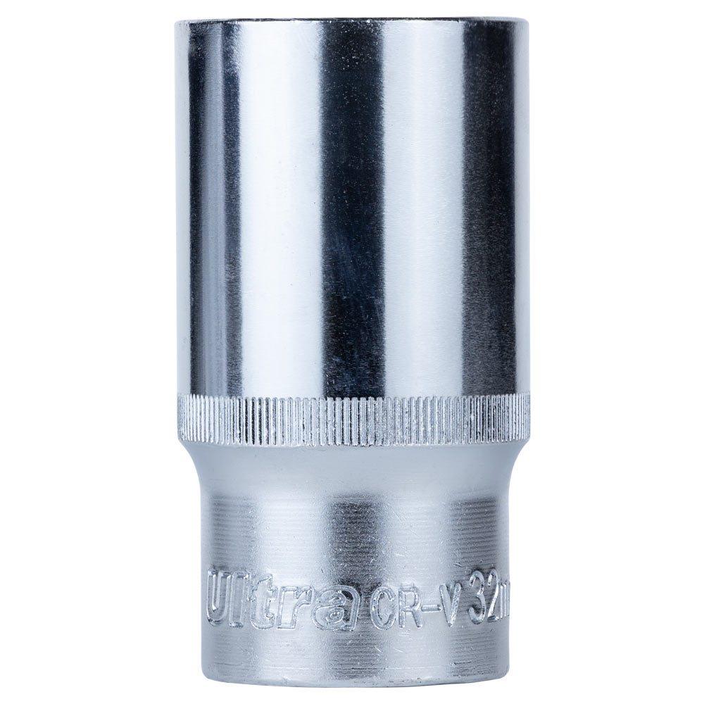 Насадка шестигранна довга 1/2" 32 мм CrV ULTRA (6072322)