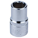 Насадка шестигранна коротка 1/2" 13 мм CrV ULTRA (6070132), фото 3