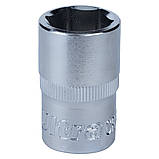 Насадка шестигранна коротка 1/2" 17 мм CrV ULTRA (6070172), фото 3