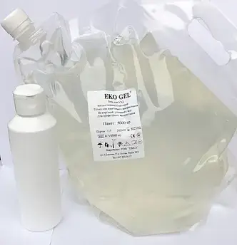 Гель для УЗД – EKO GEL 5000 гр., високої в’язкості, прозорий (ECVS5000 maxp), Твел