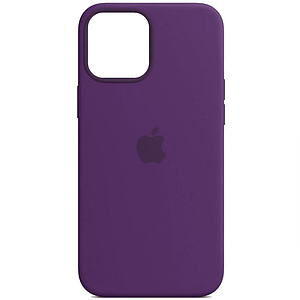 Шкіряний чохол з MagSafe для IPhone 12 Pro Max Фіолетовий