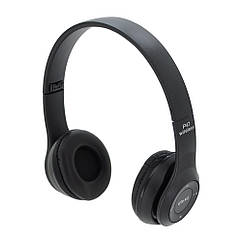 Бездротові Bluetooth-навушники P47 Led, Black