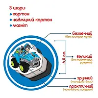 Набір магнітів Magdum ML4034-05 Щенячий патруль. Диномісія