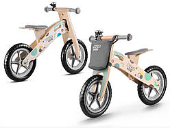 Біговел дерев'яний Ricokids RC-611 сірий 7610