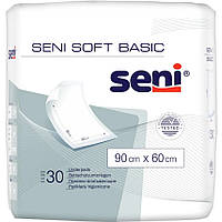 Одноразові пелюшки Seni Soft Basic 60x90 см. (30 шт.)