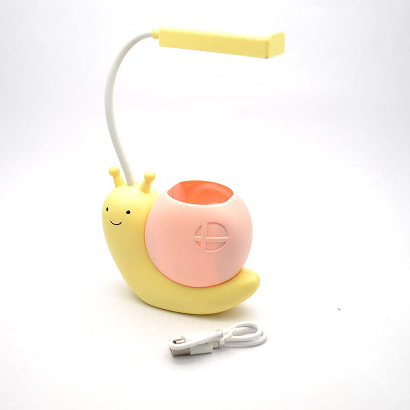 Дитяча настільна лампа Kids Design 904 Snail Yellow 400mHa