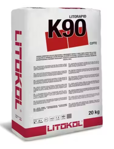 Цементний клей LITOKOL LItorapid K90 сірий 20кг