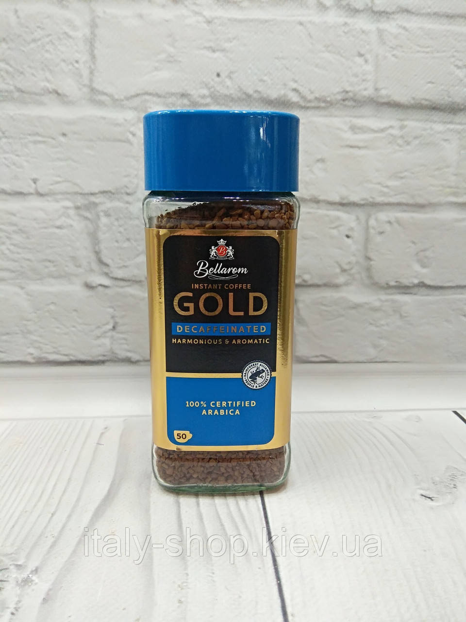 Розчинна кава Bellarom Gold decaffeinated (без кофеїну), 100% арабіка, 100 г, Німеччина