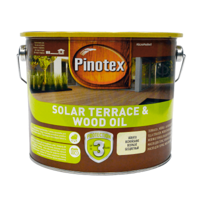 PINOTEX Solar Terrace and Wood Oil, олія для деревини атмосферостійка, 2,33л