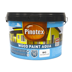 PINOTEX Wood Paint Aqua, фарба для дерев’яних фасадів, BC, 2,33л