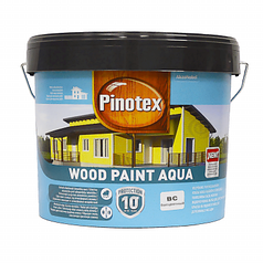 PINOTEX Wood Paint Aqua, фарба для дерев’яних фасадів, BC, 8,37л