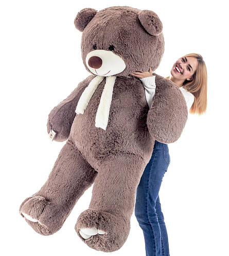 Плюшевый медведь Mister Medved Форрест 2 метра Капучино Подарок на День ...