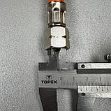 Газовий шланг 1,5 метра 3/8" (19мм) - 3/8" (19мм) для газової гармати Master BLP27 BLP33 BLP53 BLP73 (4160.661), фото 3