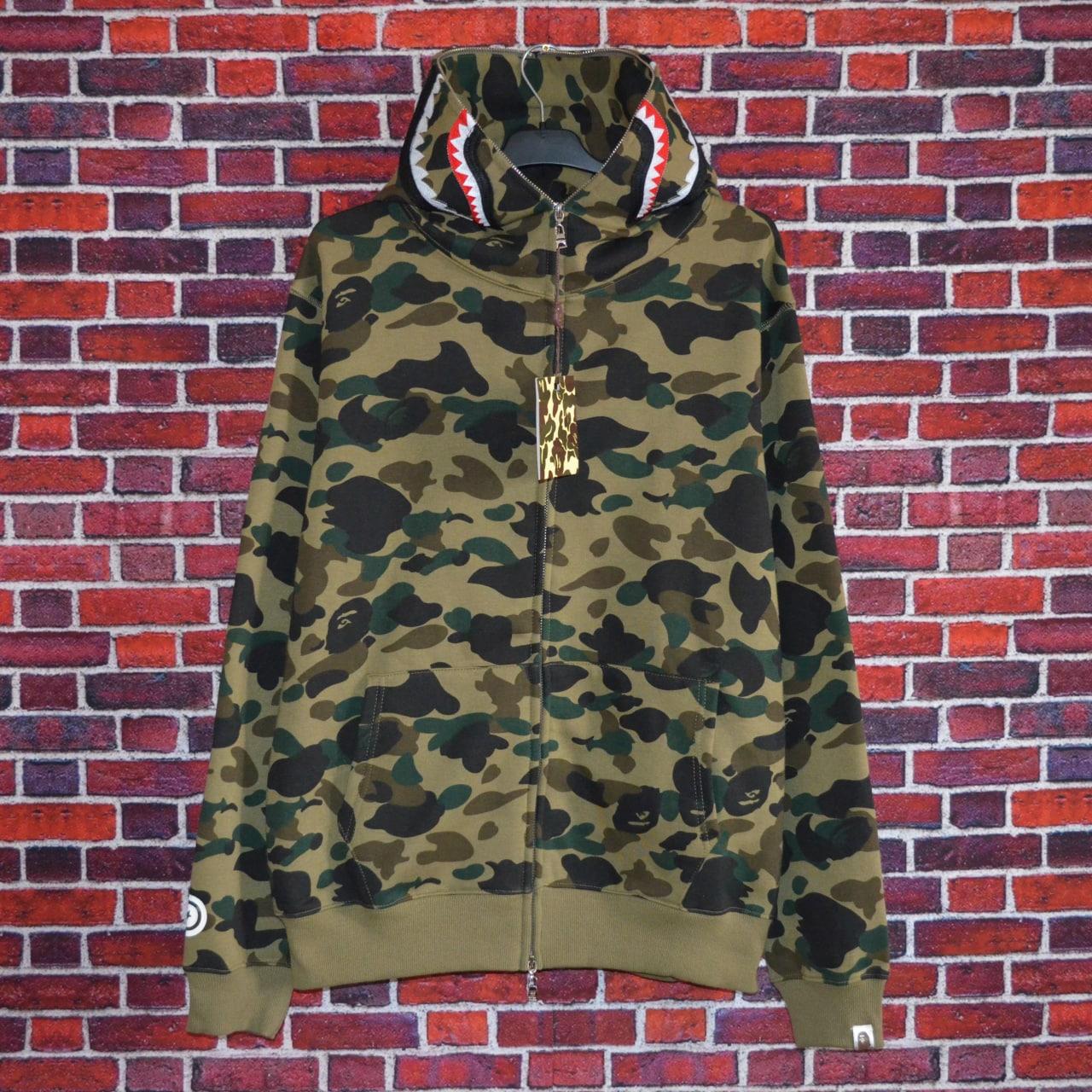 Худі хакі камуфляжний унісекс Bape Camo. Стильні молодіжні толстовки Бейп Камо. Молодіжні худі
