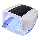 Акумуляторна лампа UV/LED S 90 для сушіння гель-лаку, 15600 mAh - 72 Вт., фото 8