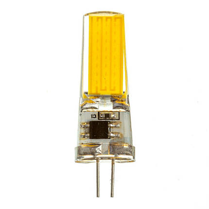 Світлодіодна лампа G4 5W 4500К 12 V у силіконі Код.58811, фото 2