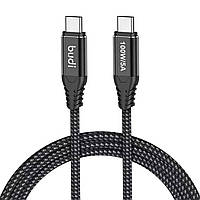 Кабель Budi Sync Type-C Cable PD 100W 5A USB