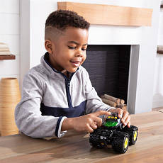 Іграшковий трактор John Deere Kids Monster Treads з великими колесами джип (37929), фото 6