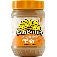 SunButter, Sunflower Butter (no sugar) (454г), натуральное масло из подсолнечника