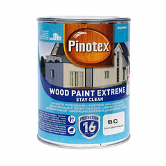 PINOTEX Wood Paint Extreme, самоочисна фарба для дерев’яних фасадів, BC, 0,94л