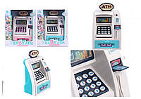 Электронная копилка-банкомат WF-3005 2 цвета в коробке 23*10,5*27 см (WF-3005)