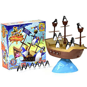 Настільна гра «Тримай баланс. Пінгвінопад» (16 пінгвінів) FUN GAME 7228