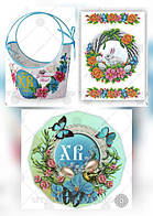 Великодні серветки середні 30х30см від Вірена