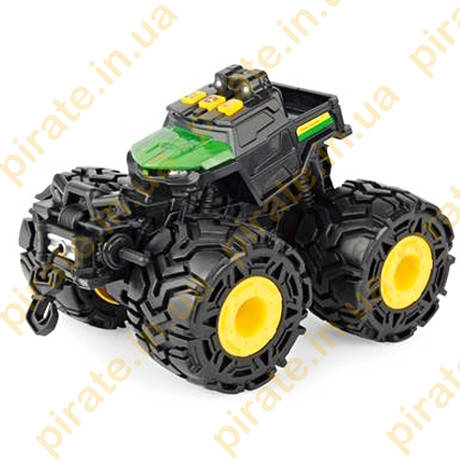 Іграшковий трактор John Deere Kids Monster Treads з великими колесами джип (37929), фото 1