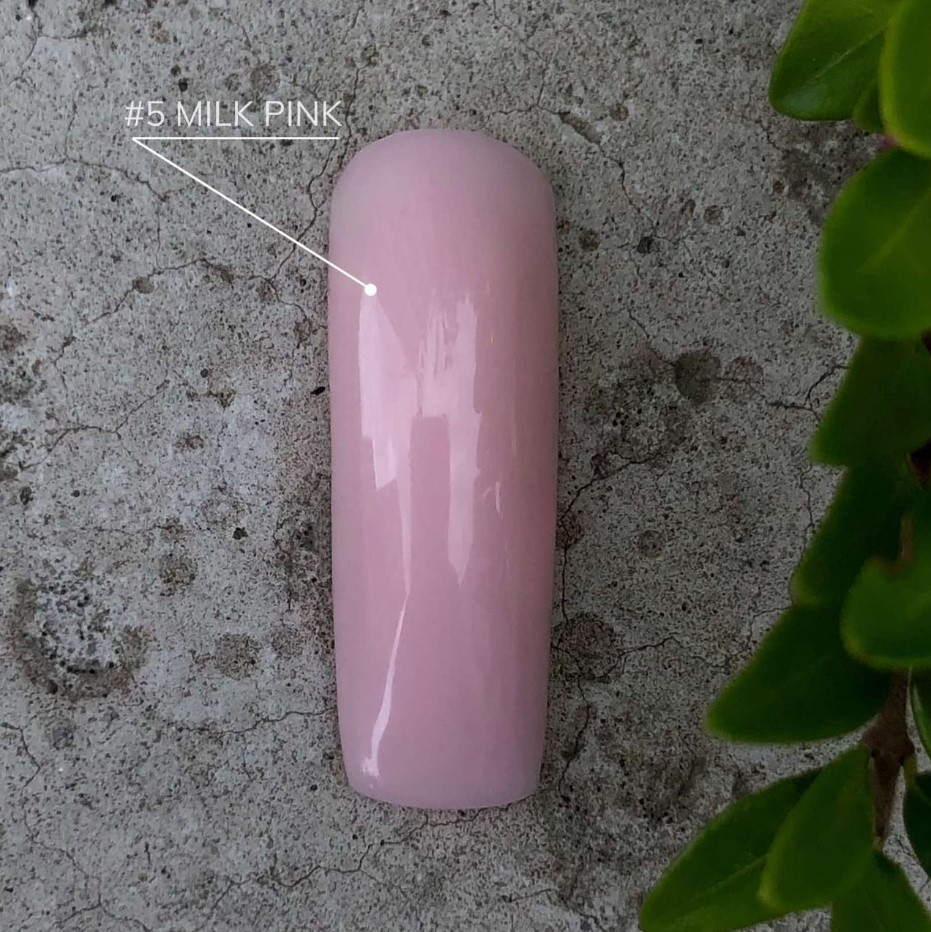 Полігель для моделювання та нарощування Crooz Polygel №5 Milk Pink 30 мл